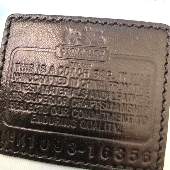 Coach Signature C Embossed leather handbag - Picture 16 of 16